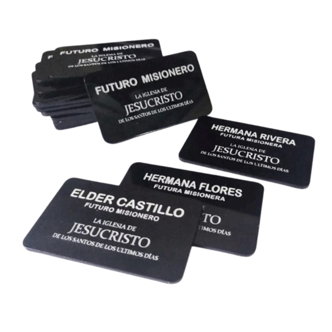 Placa de Misionero Personalizada – Réplica con Propósito y Significado